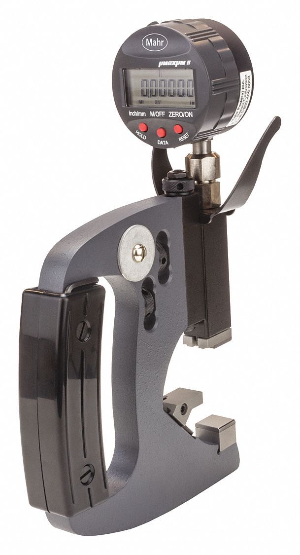 MAHR, Comparison Measurement, 0 in to 2 in Range, Indicating Dial Snap