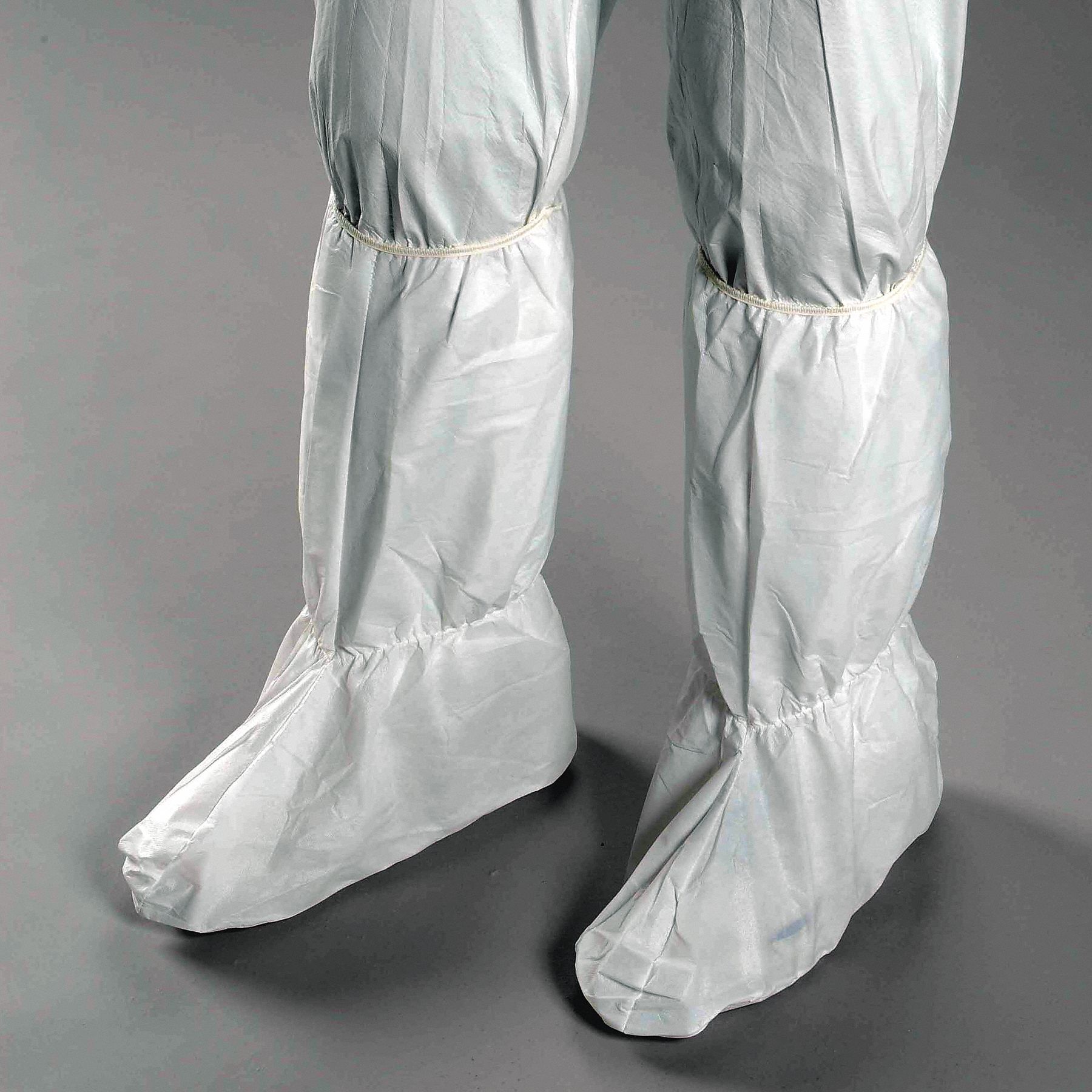 CRITICAL COVER Cleanroom Boot Cover, PP/PE, Size XL, PK200 446M05BT