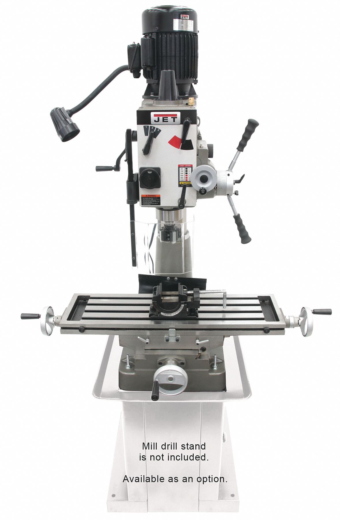 JET Mill Drill Machine, Phase 1, Swing 21 7/8 in 446M42JMD40GHPF