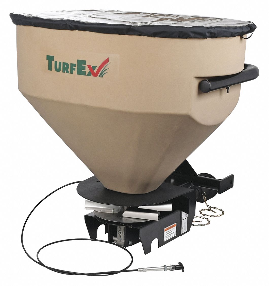 TURFEX Tailgate Spreader 446V03TS1200P Grainger