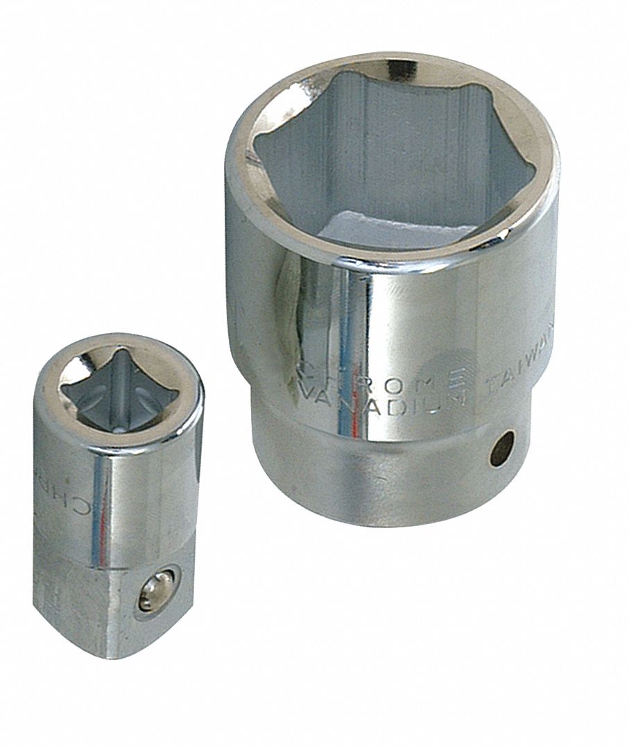 GRAINGER APPROVED Water Heater Element Wrench, Alloy Steel, Socket End