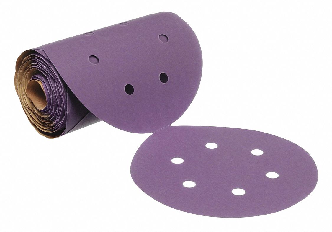 3M CUBITRON II PSA Sanding Disc Fine, 180 Abrasive Grit, Ceramic Grain