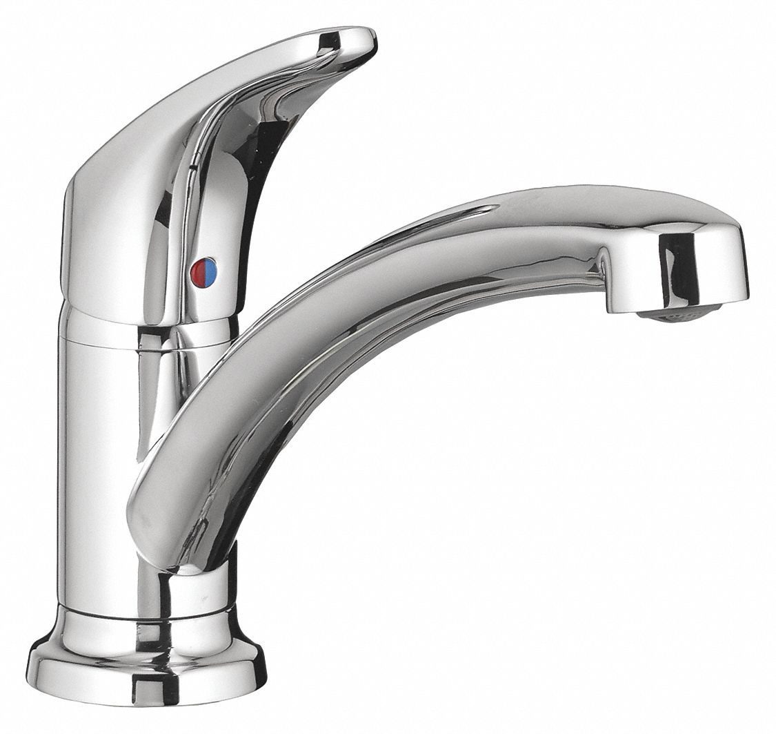 American Standard Kitchen Sink Faucet AMERICAN STANDARD Low Arc, Kitchen Sink Faucet, Joystick Faucet Handle