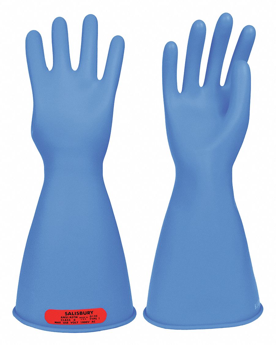 SALISBURY Electrical Glove Kit, 91/2, Blue 44G089GK014BL/9H Grainger