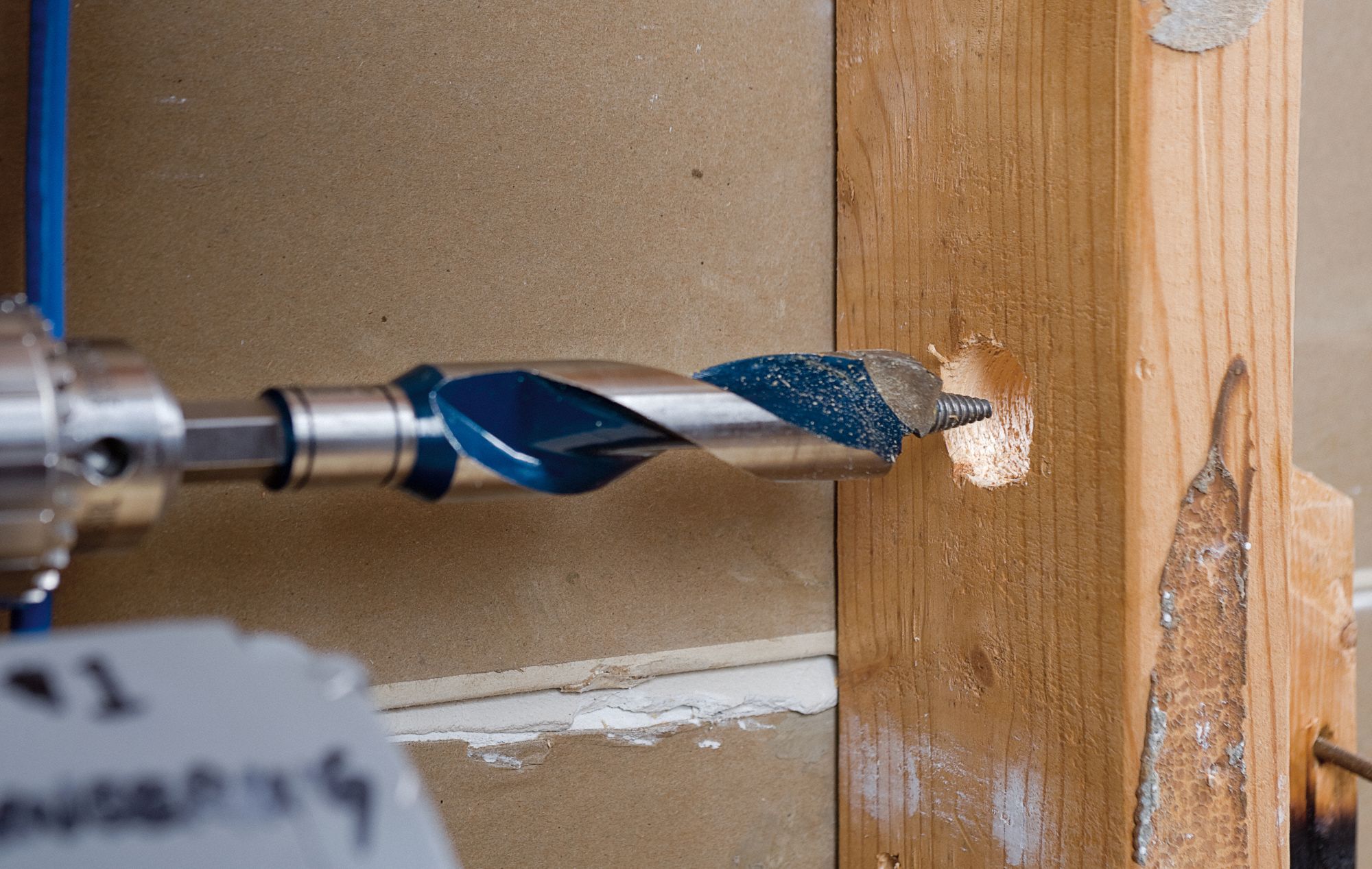 BOSCH Hybrid Ship and Spur Auger, Hybrid Drill Bit, 1 3/8 in, 7 1/2 in