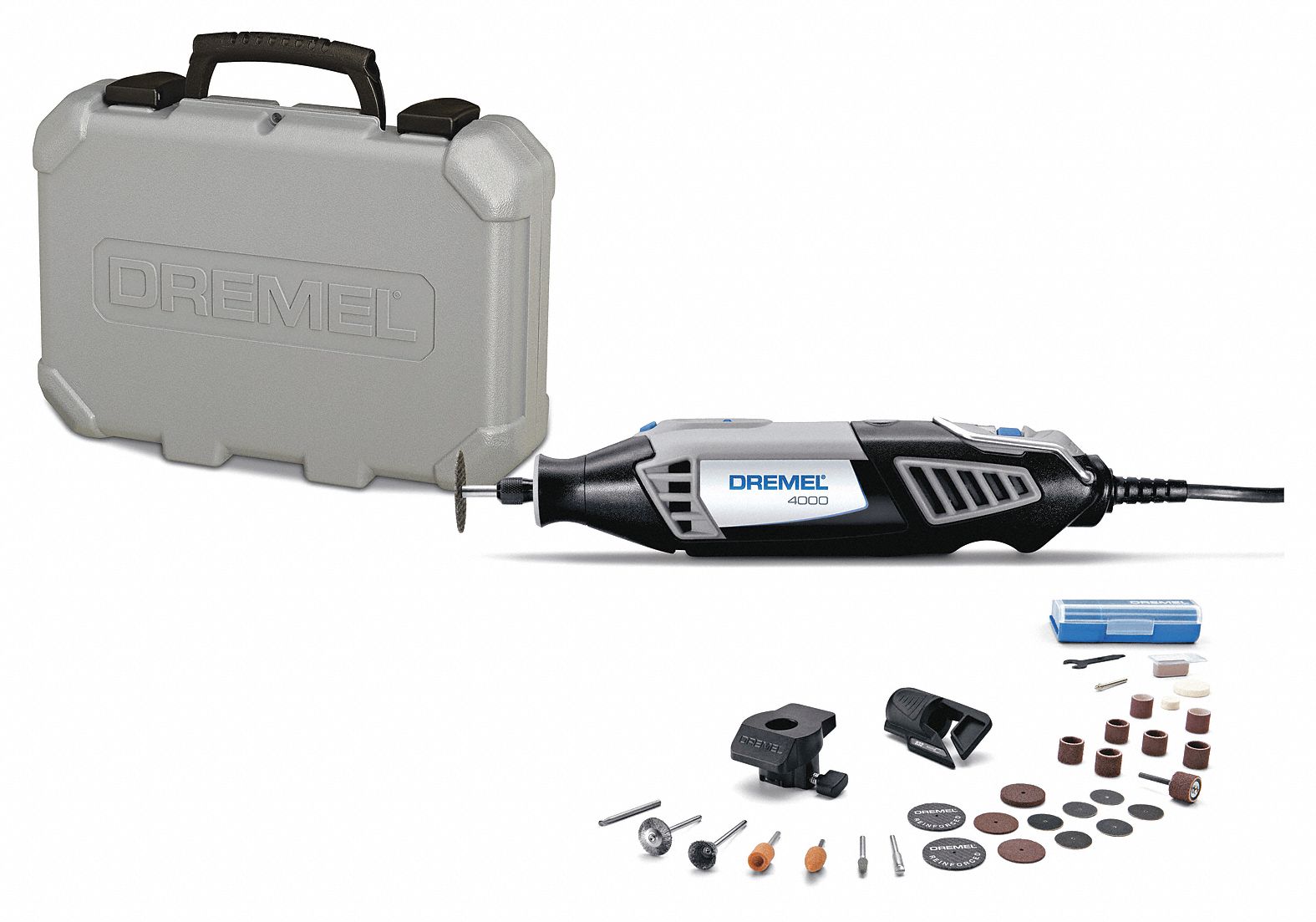 DREMEL, 1.6 A Current, 35,000 RPM Max. Speed, Rotary Tool Kit 44K703