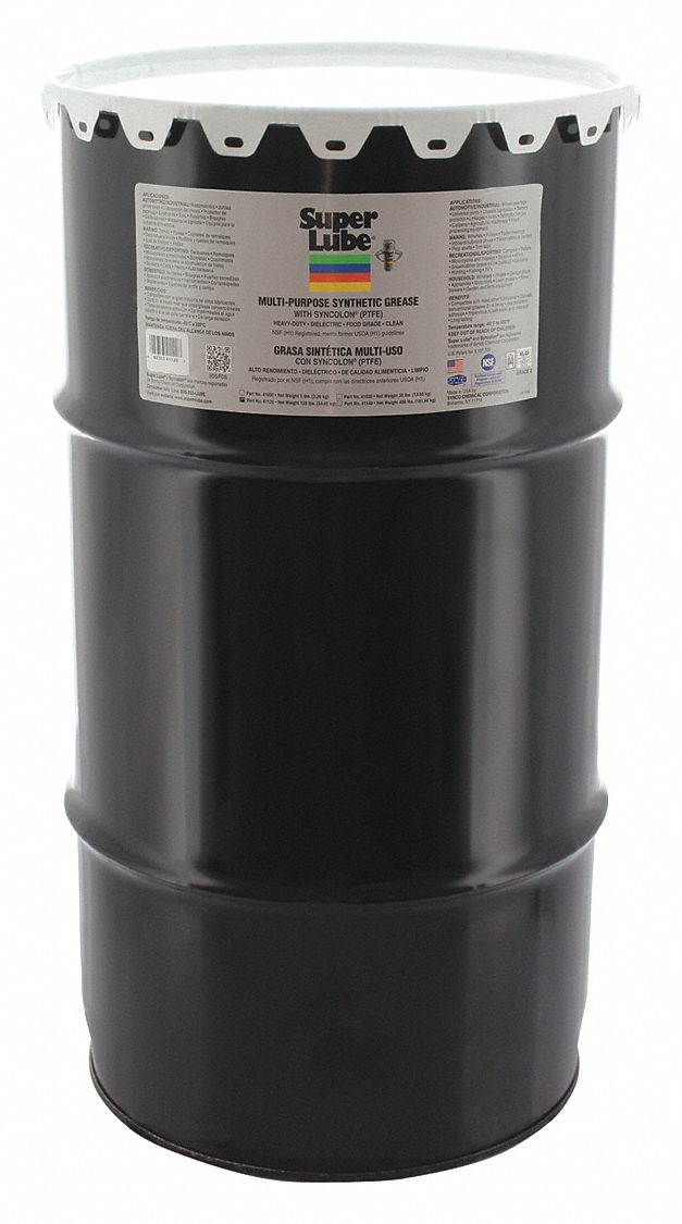 PTFE, White, Multipurpose Grease 44N72541120 Grainger