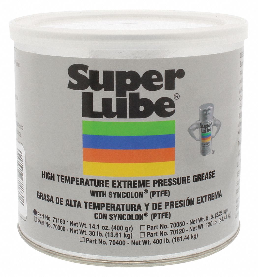 SUPER LUBE, High Temp Extreme Pressure Grease, 14 oz, Multipurpose