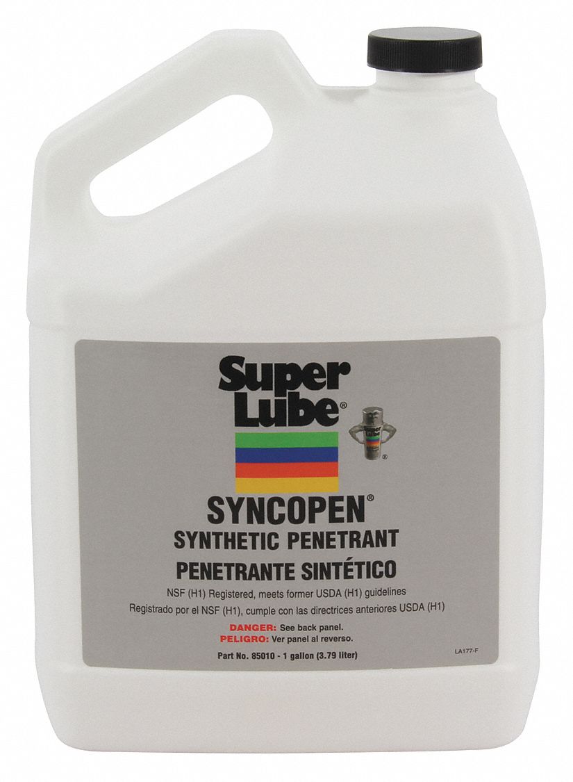 SUPER LUBE Lubricant, 30° to 200°F, Synthetic Oil, Net