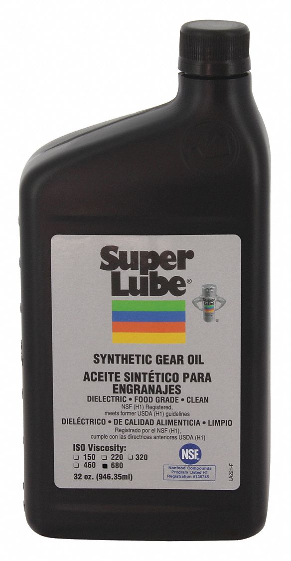 SUPER LUBE 54632 Synthetic Gear Oil,ISO 680,1 Qt. 82353546329 eBay