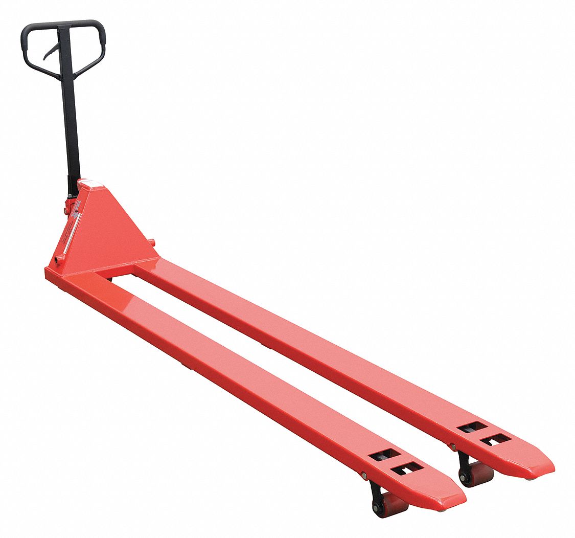 VESTIL, Low Profile Pallet Truck,4400 lb.,20x72 44RP44PM42072 Grainger