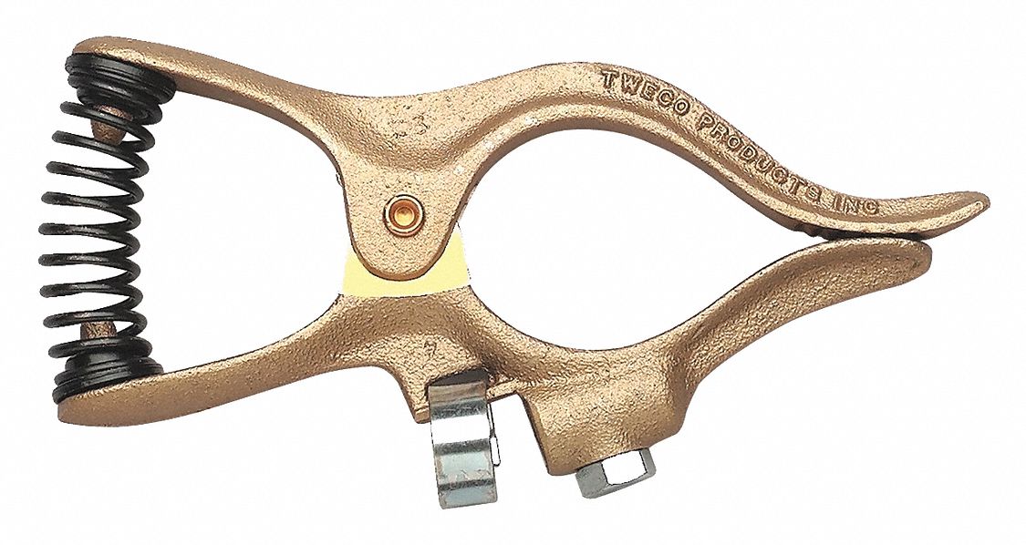 Welding Manual Welder Arc Earth Ground Cable Copper Grip Clip Clamp