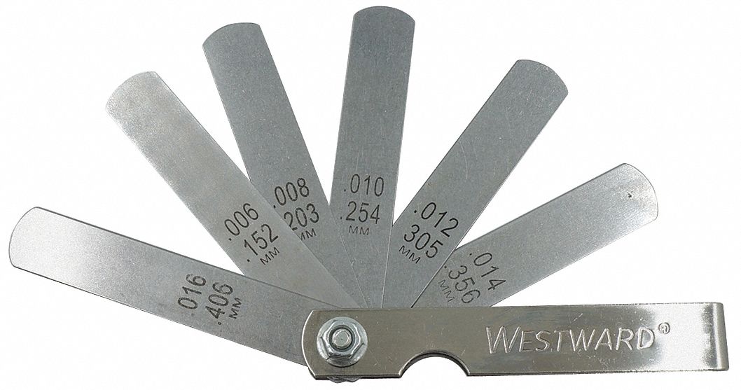 WESTWARD Feeler Gauge Set 44ZE5144ZE51 Grainger