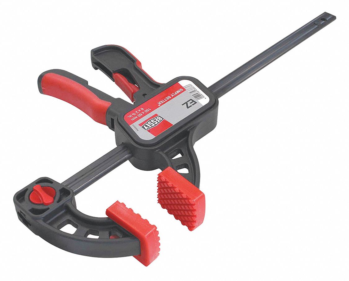 BESSEY Clamp,6 in Max. Jaw Opening (In.),150 lb Nominal Clamping Pressure 44ZL31EZ156 Grainger