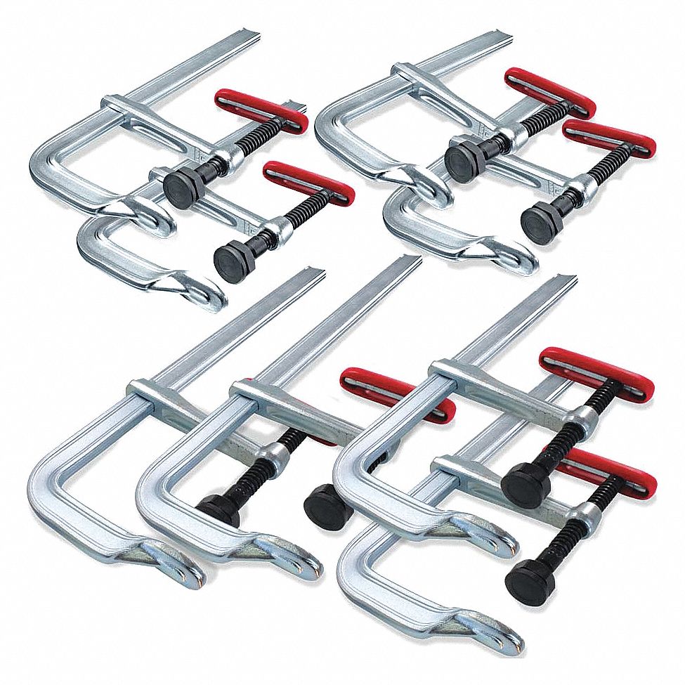 BESSEY Bar Clamp Set 44ZL542400SSET Grainger