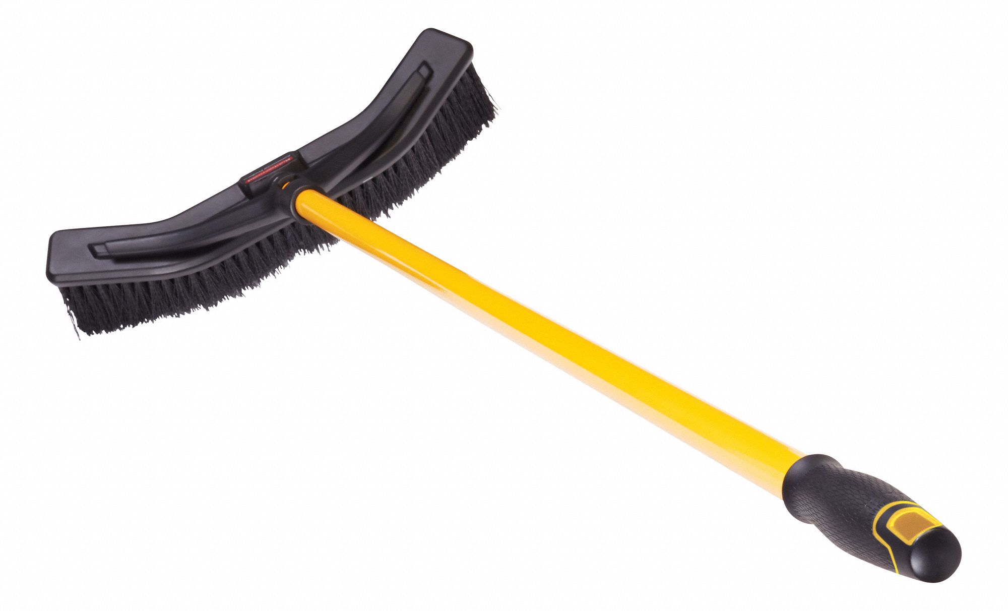 RUBBERMAID COMMERCIAL PRODUCTS Synthetic Push Broom, 18 in Sweep Face
