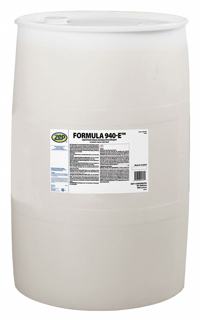 ZEP, Cleaner and Degreaser, 55 gal Container Size, Heavy Duty Cleaner