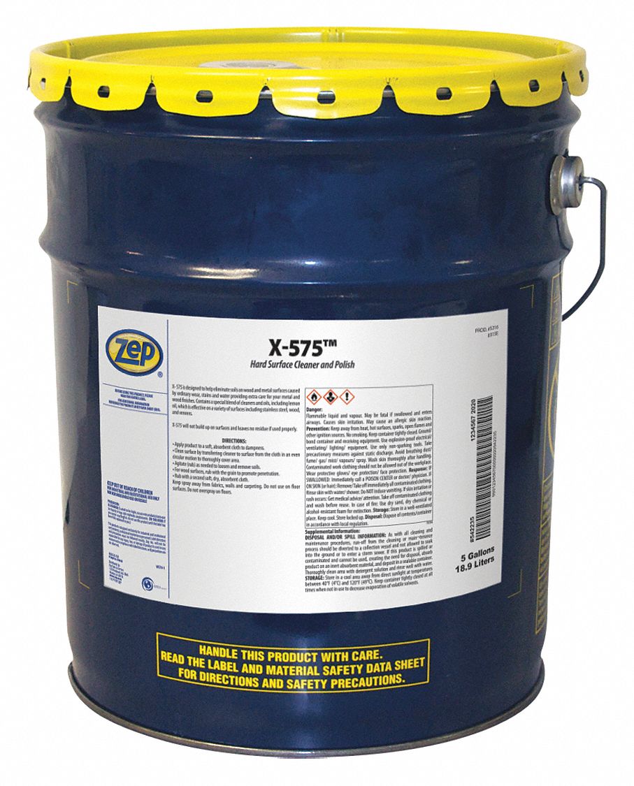 ZEP All Purpose Cleaner, 5 gal, Bucket 451F32521635 Grainger
