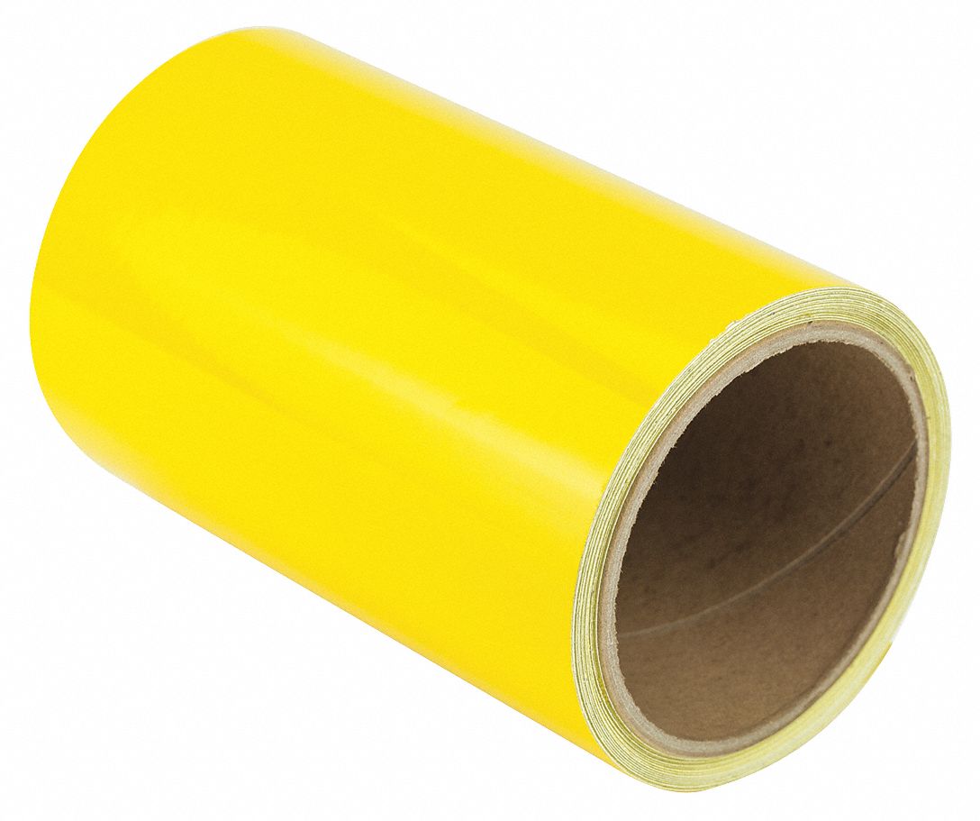 Reflective, Solid, Floor Marking Tape 452A87ZRF6X5YL Grainger