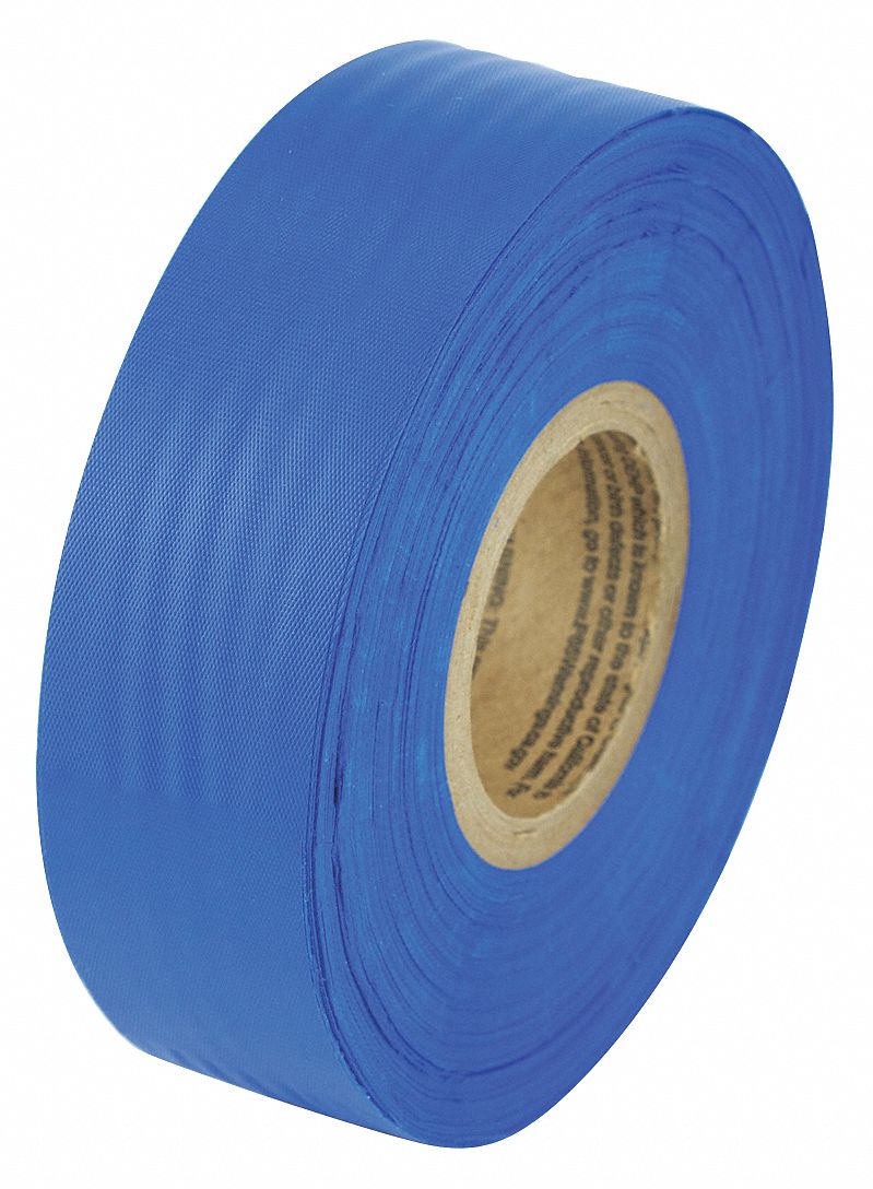 HARRIS Flagging Tape 300 ft Roll Lg, 2 mil Thick, Vinyl 452C80VST02