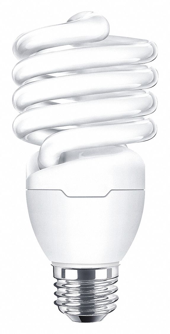 LUMAPRO ScrewIn CFL Bulb, 5000K, 100W, 10, 000 hr 452M07452M07