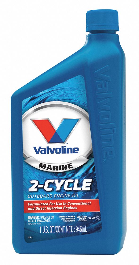 VALVOLINE Conventional 2Cycle Engine Oil, 1 qt Bottle