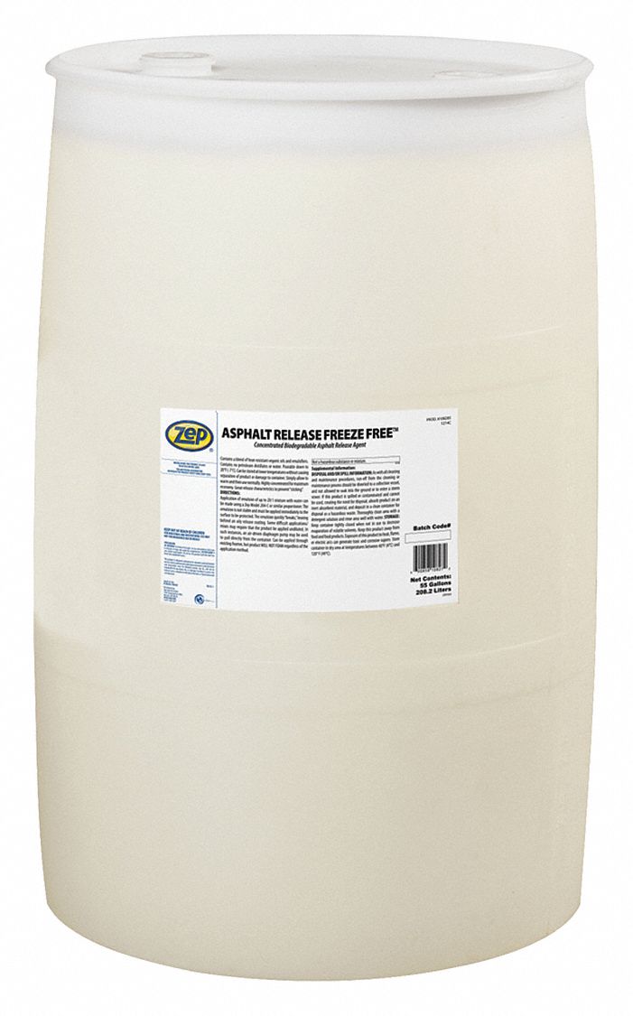 ZEP Asphalt Release Agent, Liquid, Drum 453C85108285 Grainger