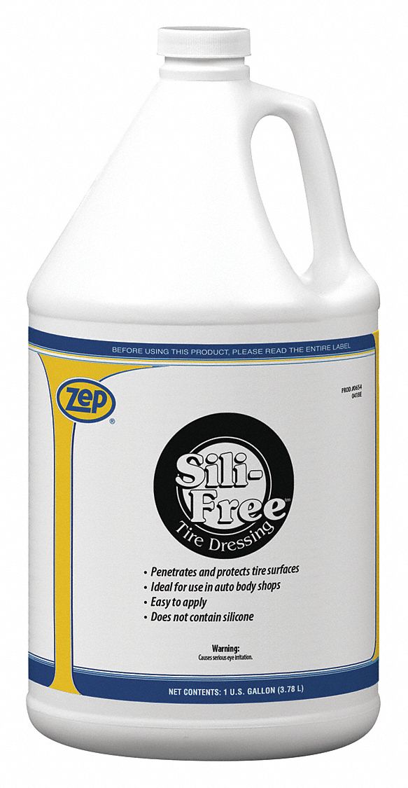 ZEP, NonSilicone, 1 gal Container Size, Tire Dressing 453D4765424