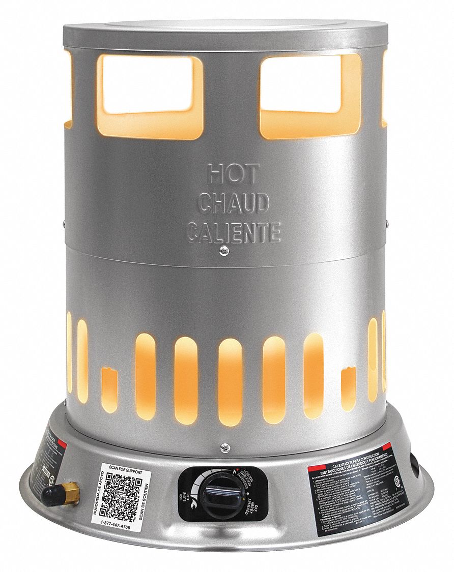 DYNAGLO Portable Gas Convection Can Heaters, 80,000 BtuH, Propane