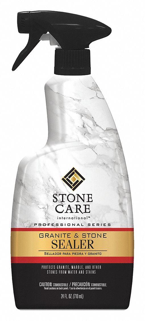 STONE CARE INTERNATIONAL Stone Sealer, 24 oz Cleaner Container Size