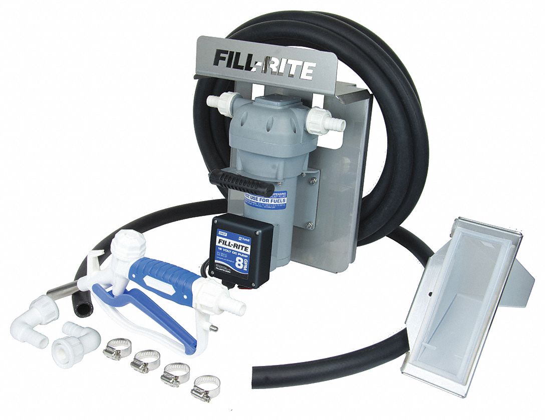 FILLRITE Electric Operated Drum Pump, Unmetered Dispensing with Manual