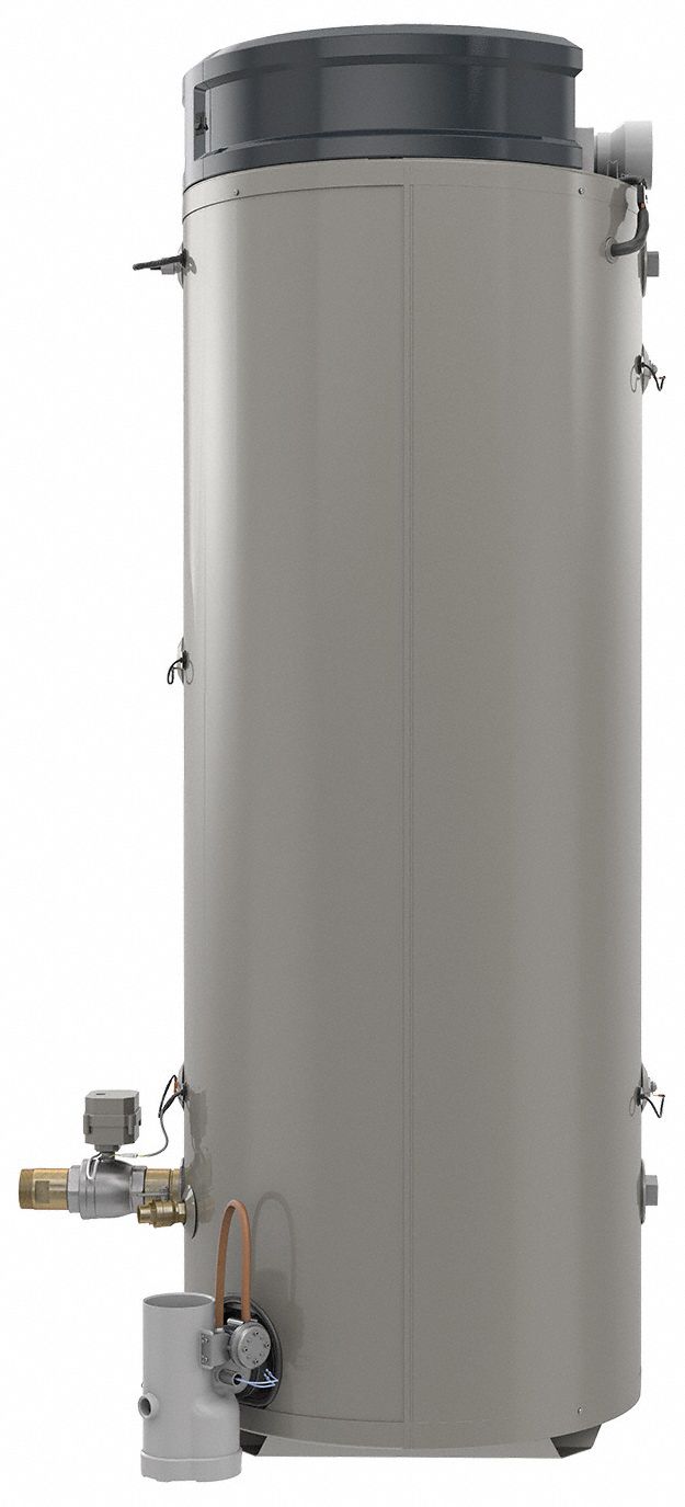 RHEEM Commercial Gas Water Heater, 80.0 gal Tank Capacity, Natural Gas