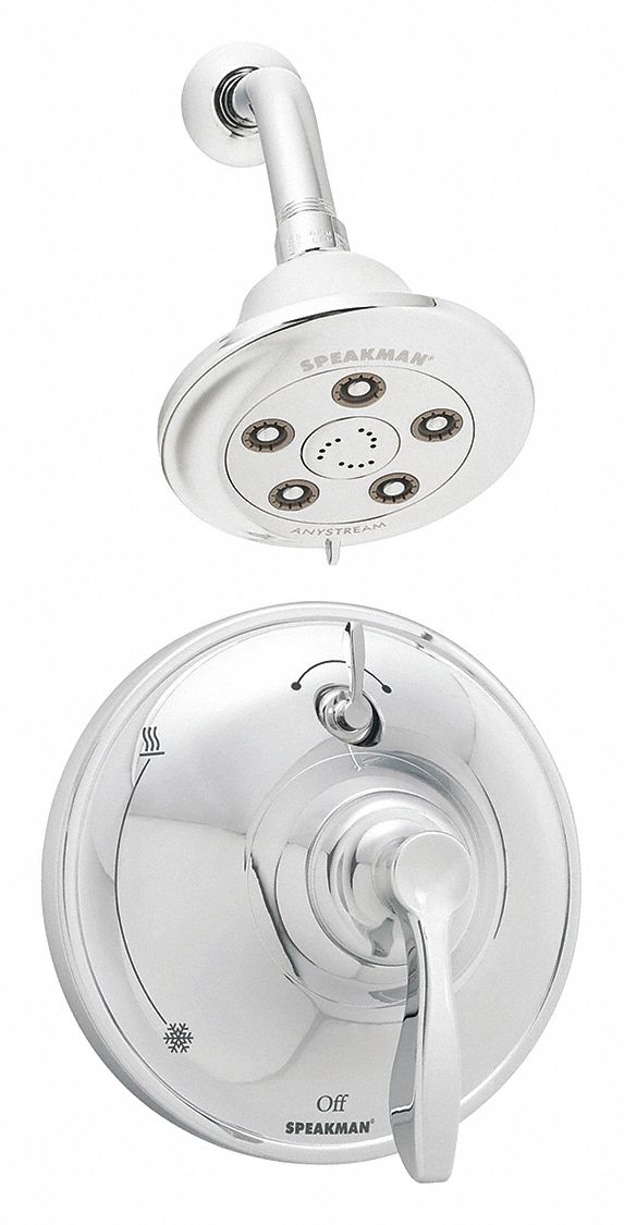 SPEAKMAN Speakman, Wall Mounted, Shower System, 2.5 gpm, Polished