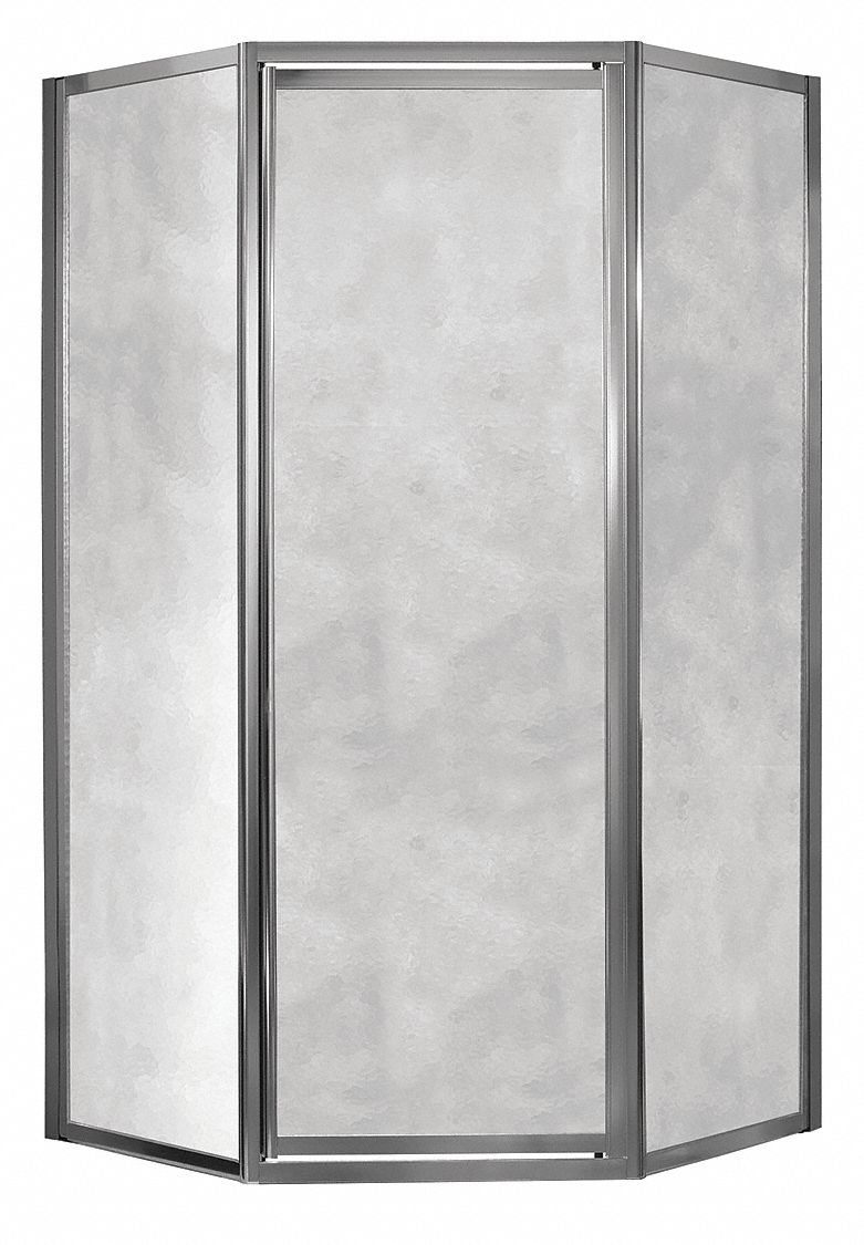 Foremost, 70 in Overall Ht, Shower Door 458N87TDNA0570OBSV Grainger