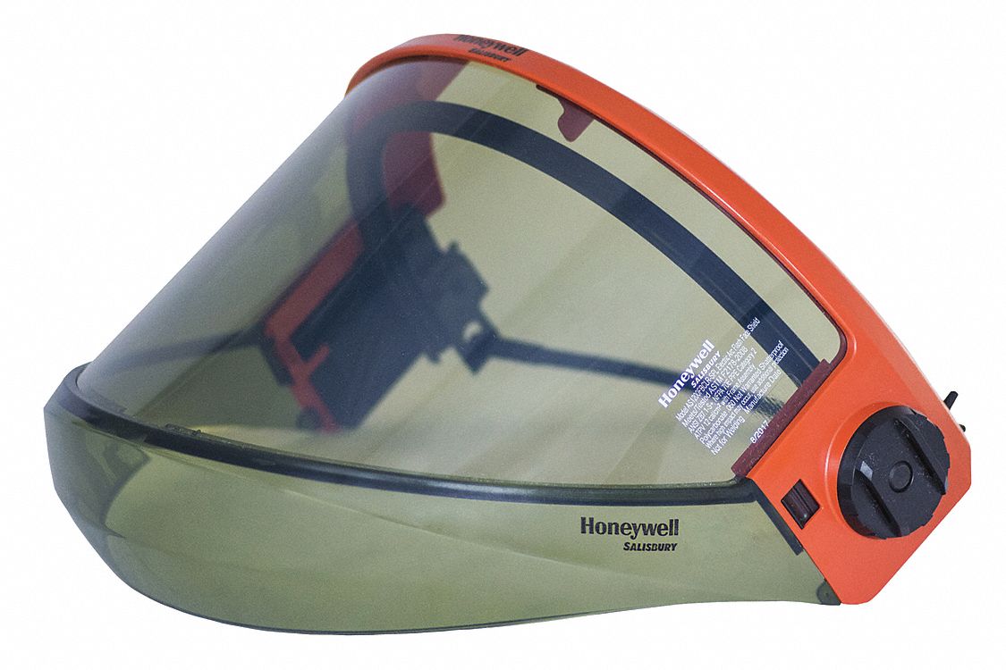 HONEYWELL SALISBURY Arc Flash Face Shield 2 PPE CAT, 12 cal/sq cm ATPV