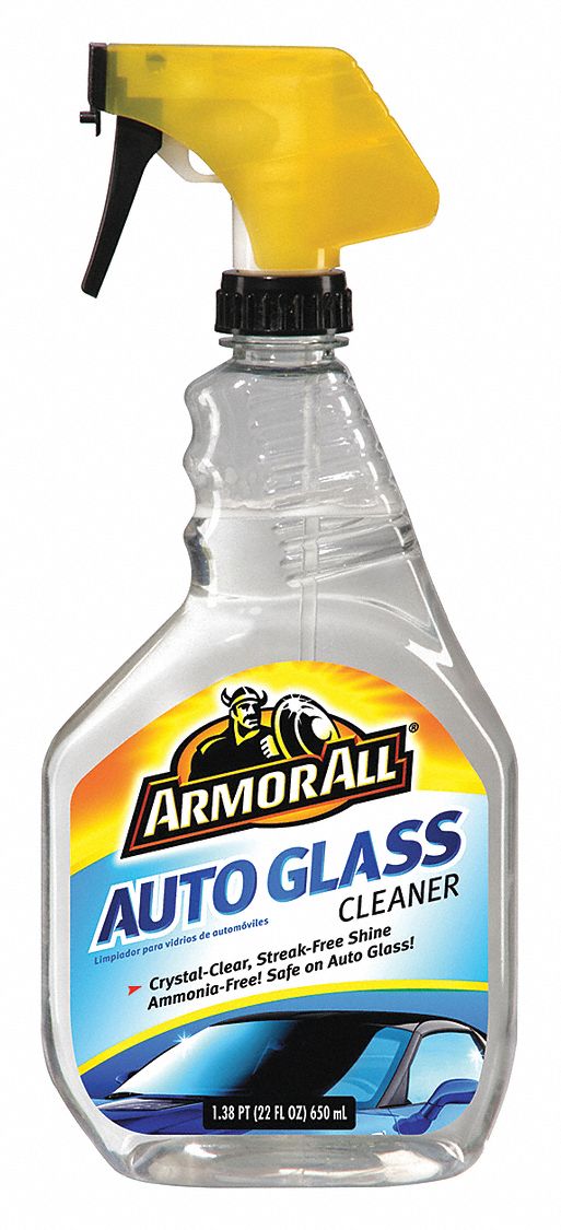 ARMOR ALL Auto Glass Cleaner, Liquid, 22 oz., Clear 458R7332022