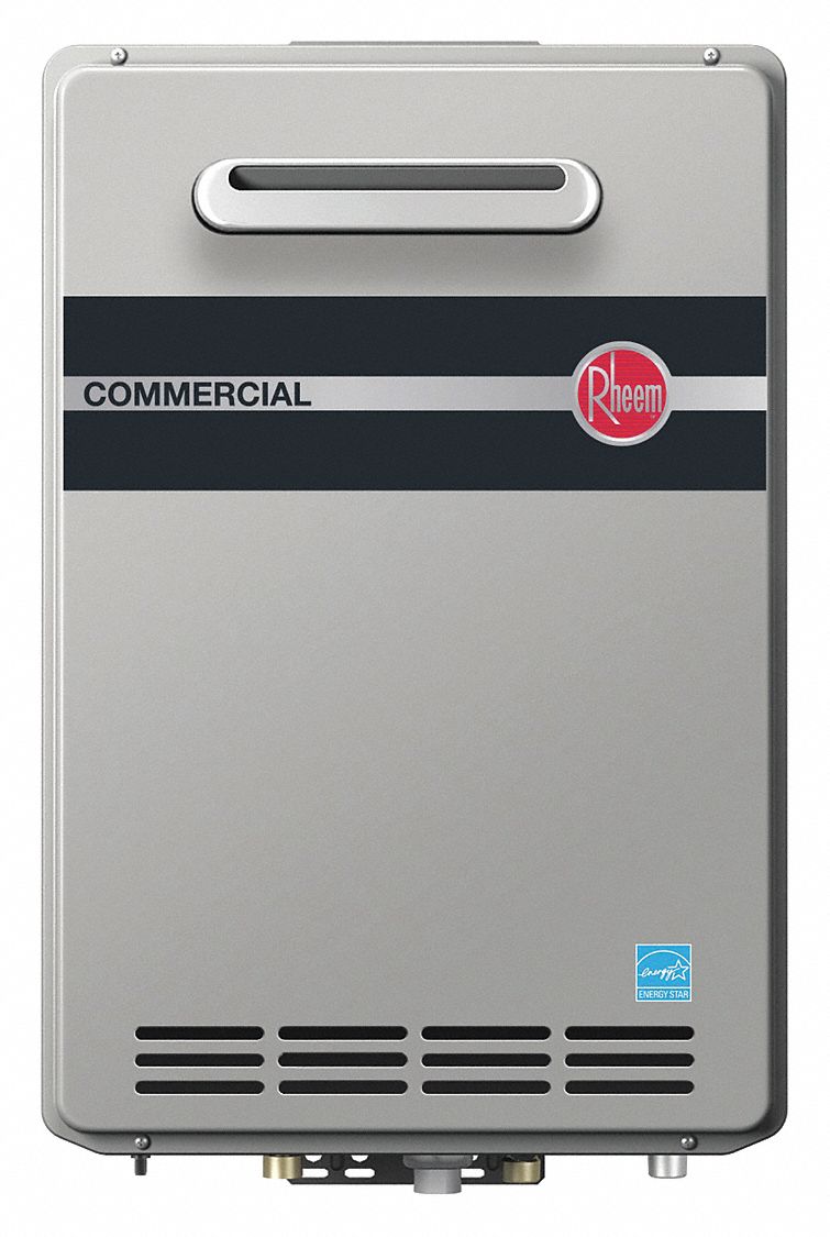 RHEEM, High Efficiency, Outdoor, Gas Tankless Water Heater 459W42RTGHCM95XLN Grainger