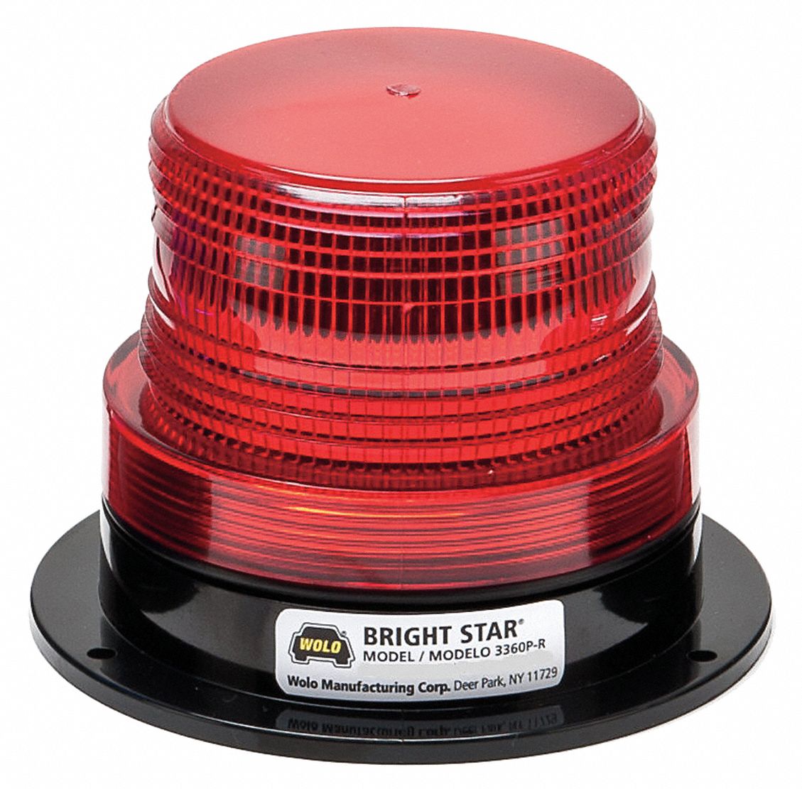 Strobe Light,Red,Flashing - Grainger