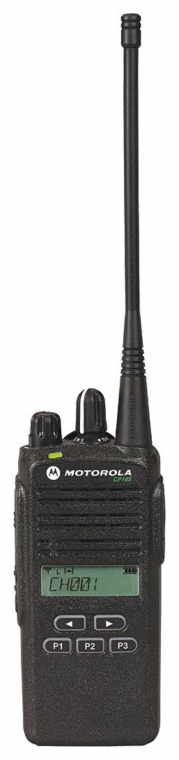 MOTOROLA, UHF, 16 Channels, Portable Two Way Radio - 45CA71|CP185