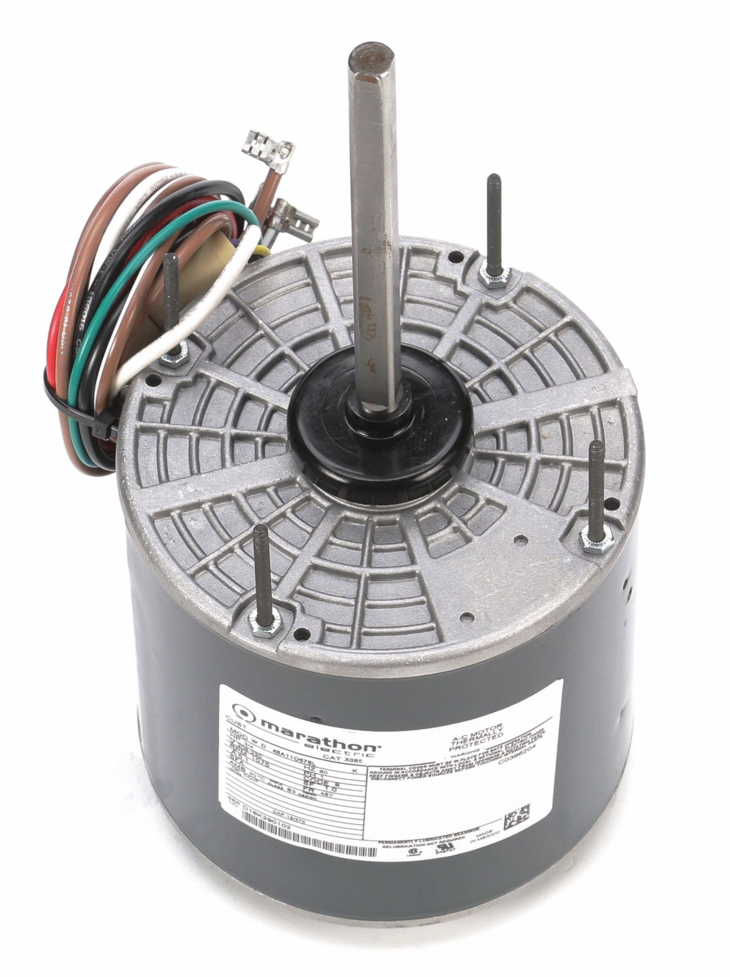 MARATHON MOTORS 3/4 HP Condenser Fan Motor,Permanent Split Capacitor