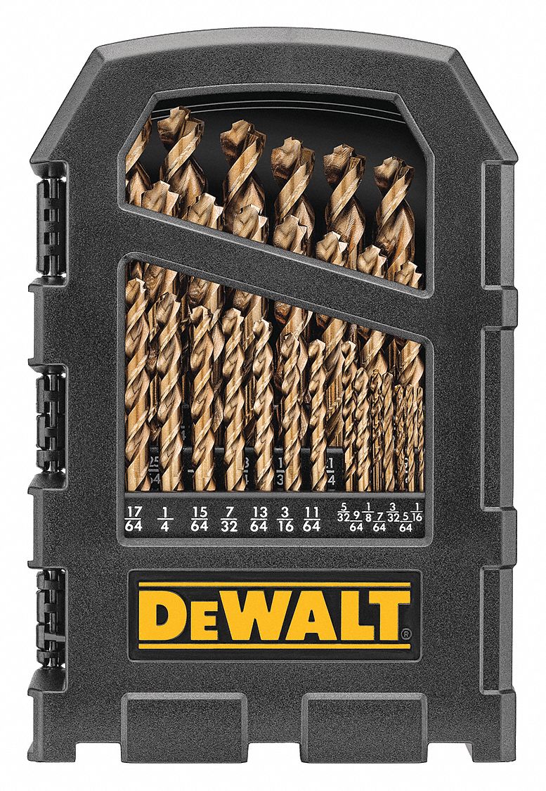 DEWALT Jobber Length Drill Set, Number of Drill Bits 29, 135