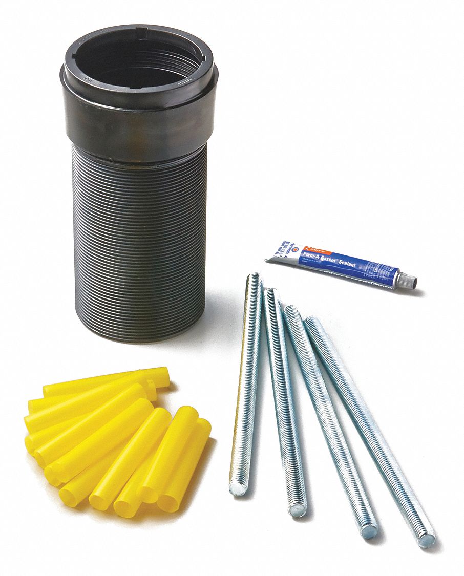 JAY R. SMITH MFG. CO ABS Plastic Nipple Kit , For Use With 0100 Series