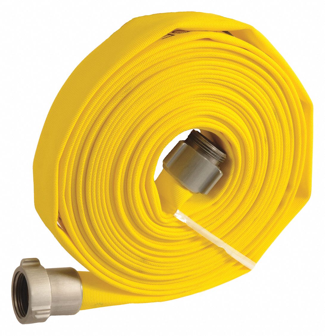 GRAINGER APPROVED Wildland Fire Hose, Single Jacket, FNPSH x FNPSH