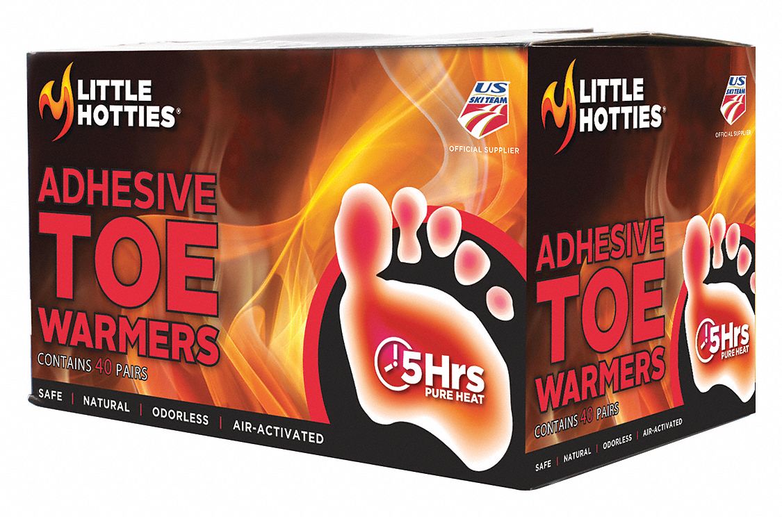 LITTLE HOTTIES Toe Warmer, Up to 5 hr Heating Time, Activates By
