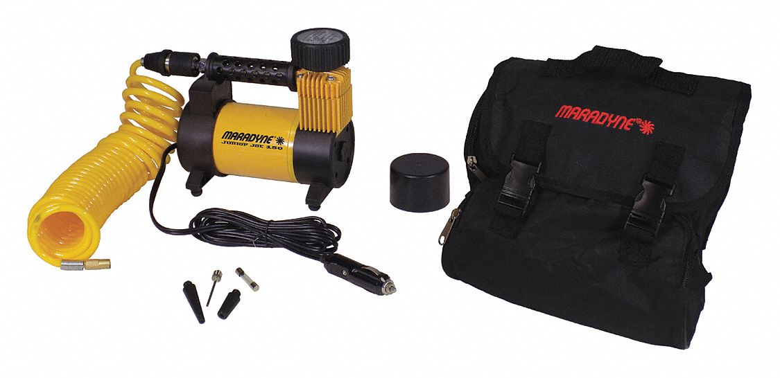 MARADYNE Portable Air Pump For Use With Bikes and Inflatables/Vehicle