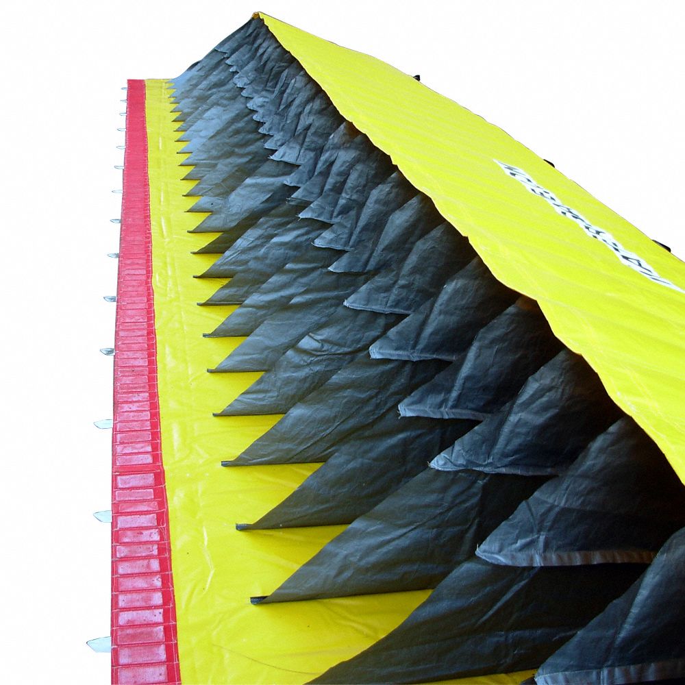 QUICK DAM Portable Flood Dam Freshwater/Saltwater, Heavy Duty PVC, 50