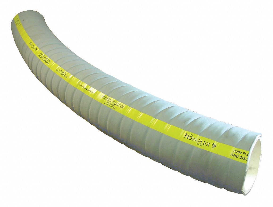 NORRES Lightweight FoodGrade Ducting Hose for Granulate and Gases 3 ID 50 ft tillescenter