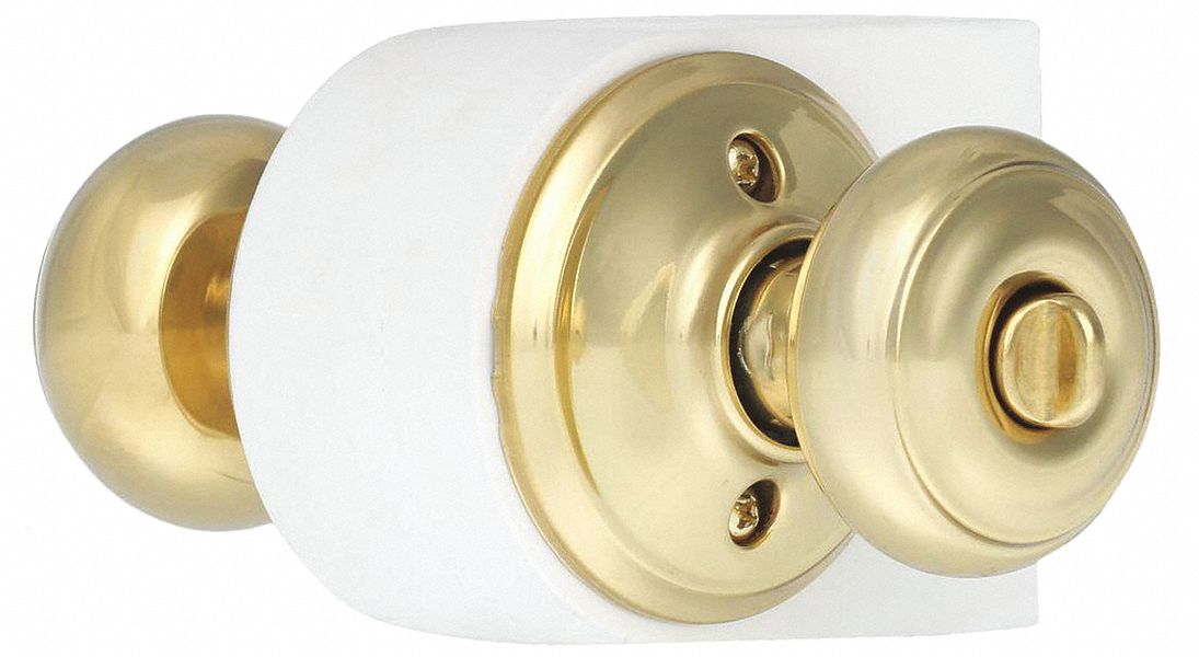 SCHLAGE Residential Knob Lock, Mechanical, Knob, Cylindrical, Entrance
