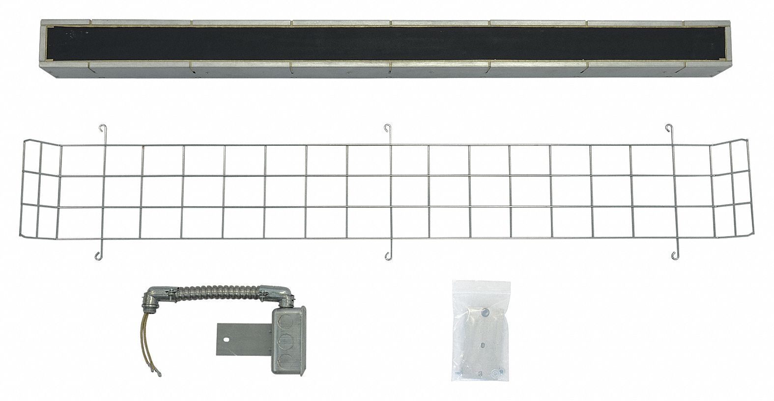 FOSTORIA, 3,150 W Watt Output, 208V AC, Electric Infrared Heater Panel Emitter 45EM4264337