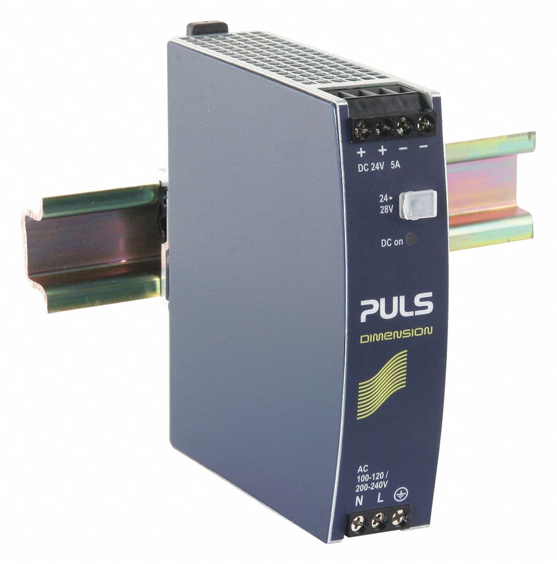PULS DC Power Supply 100 to 120 V AC/200 to 240 V AC, Single, 24 to